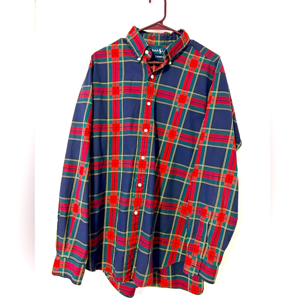 Ralph Lauren classic fit Plaid